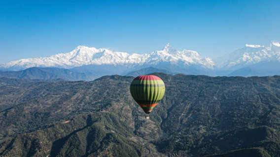 मनसुनले रोकिएको हट एयर बलुन पुनः सुरु हुँदै, कति लाग्छ शुल्क ?